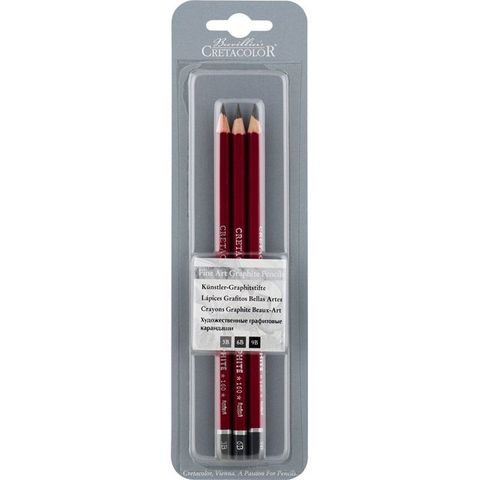 CRETACOLOR CLEOS GRAPHITE BLISTER PK 3B/6B/9B