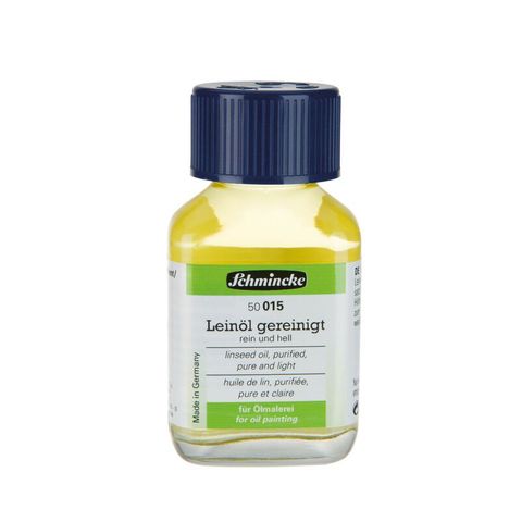 SCHMINCKE LINSEED OIL PURIFIED 60ML