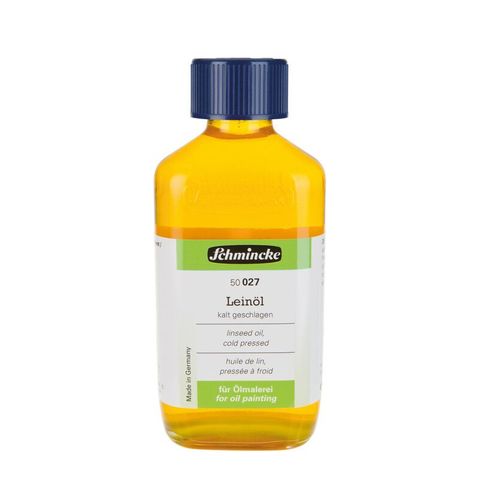 SCHMINCKE LINSEED OIL COLD PRESSED 200ML