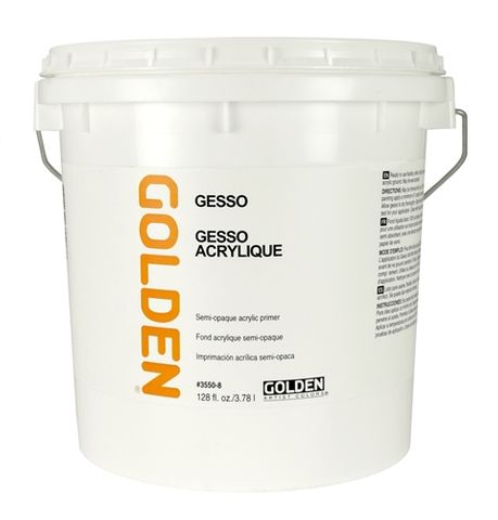 GOLDEN GESSO WHITE 3.78L