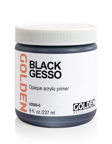 GOLDEN BLACK GESSO 236ML