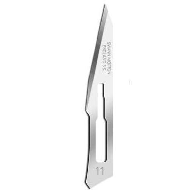 SWANN MORTON SCALPEL BLADES #11 PKT 5