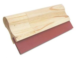 SQUEEGEE RED RUBBER 100MM
