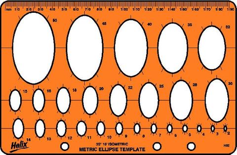 HELIX H82X10 ELLIPSE TEMPLATE