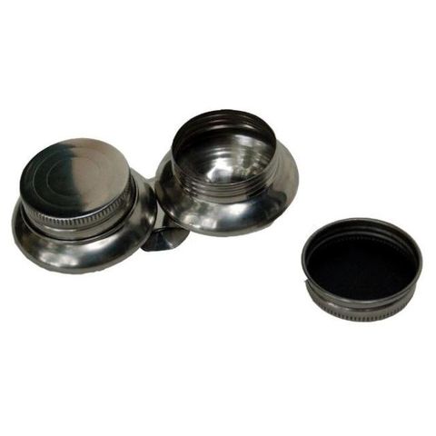 ART SPEC DOUBLE METAL DIPPER - BRASS LID