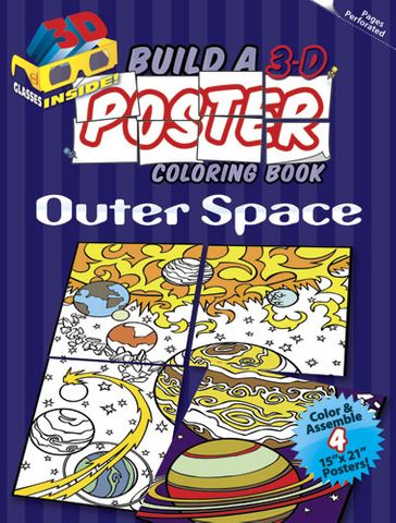 3D POSTER BOOK - OUTER SPACE