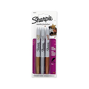 SHARPIE MARKER METALLIC ASSORTED 3 PK