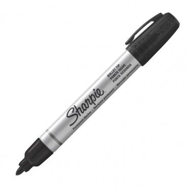 SHARPIE PRO METAL MARKER BLACK BULLET TIP