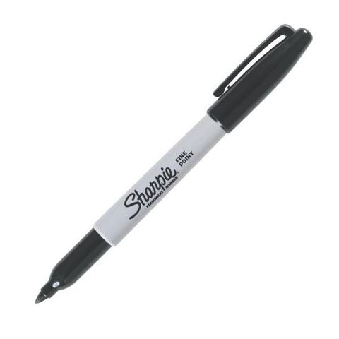 SHARPIE MARKER FINE BLACK