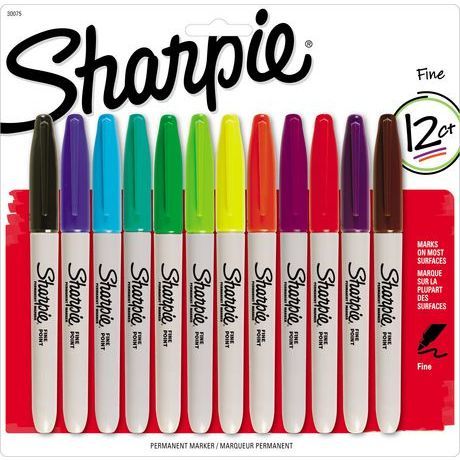 SHARPIE FINE ASSORTED 12 PACK