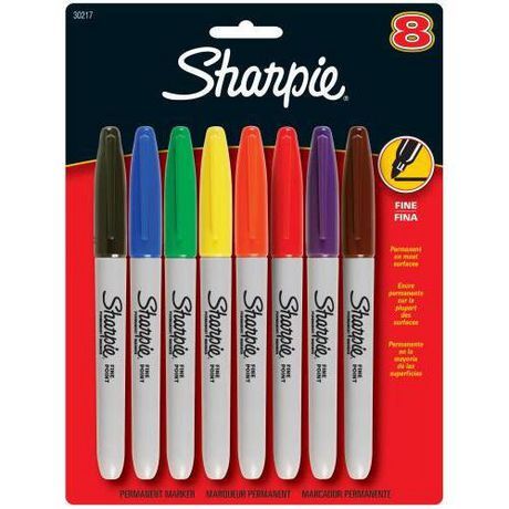 SHARPIE FINE ASSORTED 8 PACK