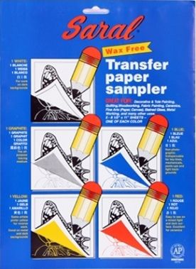 SARAL TRANSFER PAPER SAMPLER SHEETS PKT5