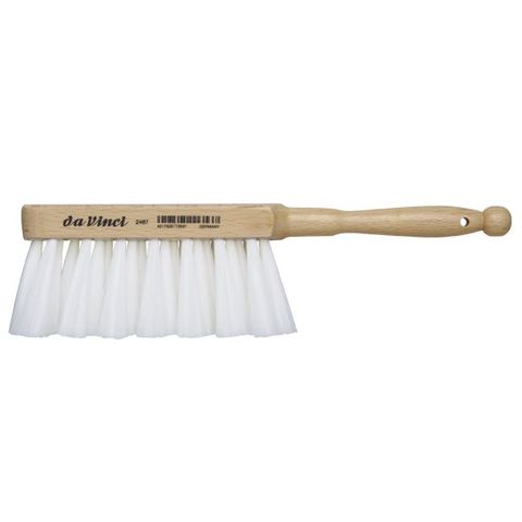 DA VINCI DUSTING BRUSH WHITE SYNTHETIC