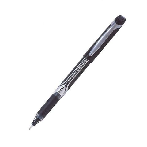 PILOT HI-TECPOINT V10 GRIP MEDIUM BLACK