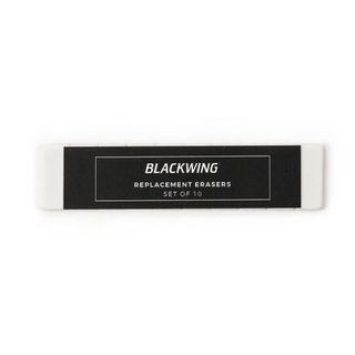 BLACKWING REPLACEMENT ERASERS PKT10 WHITE