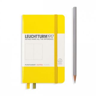 LEUCHTTURM1917 NOTEBOOK POCKET A6 DOTTED LEMON