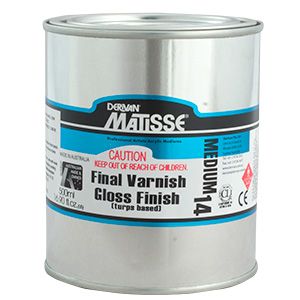 MATISSE MM14 FINAL VARNISH GLOSS FINISH T/B 500ML
