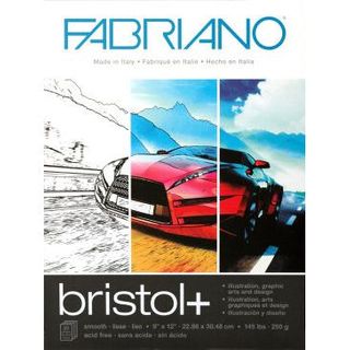 FABRIANO BRISTOL PAD 250G A4 20 SHEETS