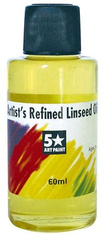 FIVE STAR REFINED LINSEED OIL 60ML