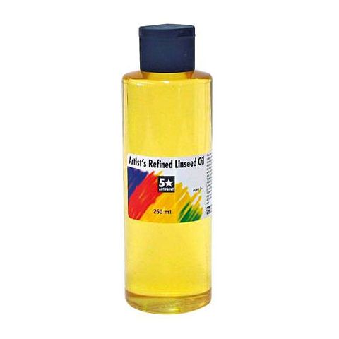 FIVE STAR REFINED LINSEED OIL 250ML