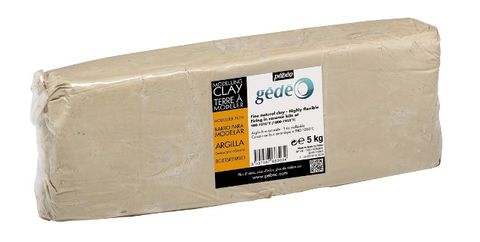 GEDEO MODELING CLAY 5KG WHITE