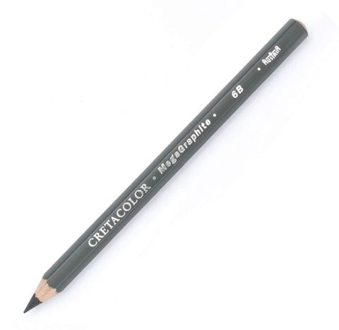 CRETACOLOR MEGA GRAPHITE PENCIL 6B