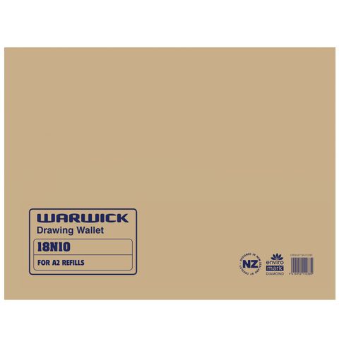 WARWICK 18N10 DRAWING WALLET A2 610X430MM