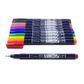 TOMBOW FUDENOSUKE COLOR HARD BRUSH PEN SET 10