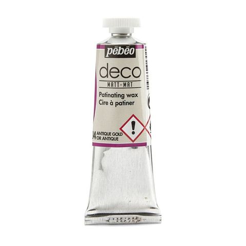 PEBEO PATINATING WAX 37ML ANTIQUE GOLD