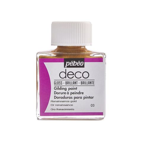 PEBEO GILDING PAINT 75ML RENAISSANCE GOLD