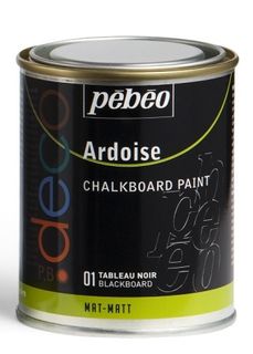 PEBEO CHALKBOARD PAINT 250ML BLACKBOARD