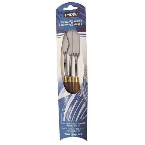 PEBEO PAINTING KNIFE SET OF 3