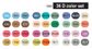 COPIC CIAO MARKER SET 36 ASSORTED D