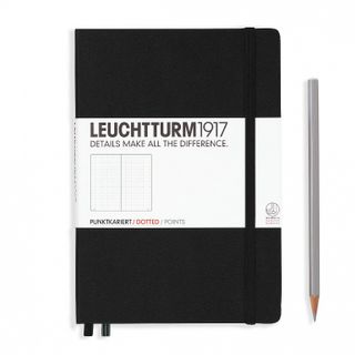 LEUCHTTURM1917 NOTEBOOK A5 DOTTED BLACK