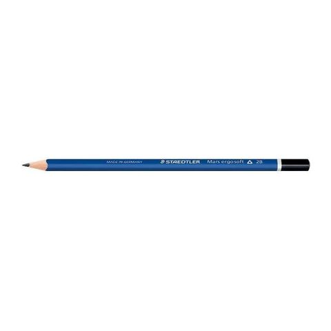 STAEDTLER MARS ERGOSOFT PENCIL 2B