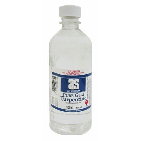 ART SPECTRUM PURE GUM TURPENTINE 500ML