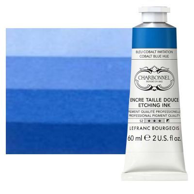 CHARBONNEL ETCHING INK 60ML COBALT BLUE S2