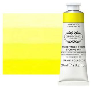 CHARBONNEL ETCHING INK 60ML LEMON YELLOW S4