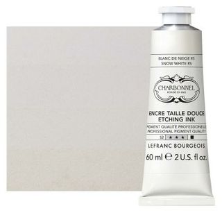 ****CHARBONNEL ETCHING INK 60ML SNOW WHTE S2