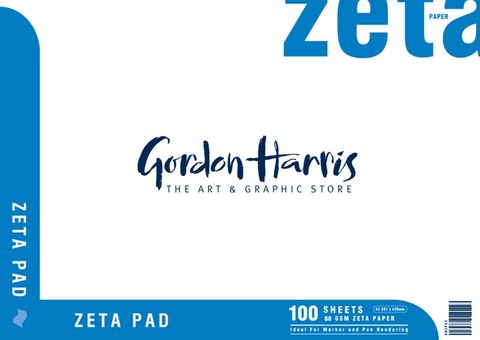 ZETA LAYOUT MARKER PAD 80G 100 SHEET A2