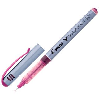 PILOT V RAZOR POINT 0.4 EXTRA FINE PINK