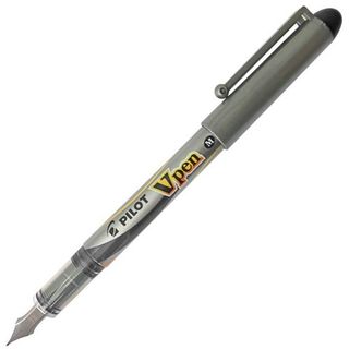 PILOT V PEN FOUNTAIN MEDIUM BLACK