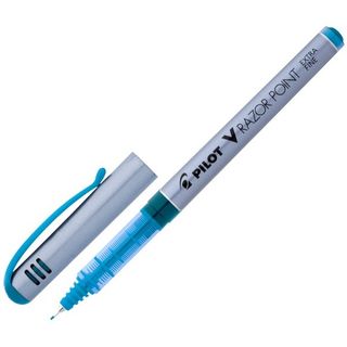 PILOT V RAZOR POINT 0.4 EXTRA FINE LIGHT BLUE