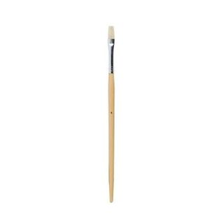 JASART 579-1 HOG BRISTLE BRUSH LONG HANDLE FLAT