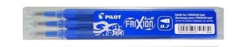 PILOT FRIXION ERASABLE REFILL FINE BLUE 3 PACK
