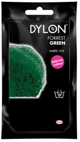 DYLON HAND DYE 50G 09 FOREST GREEN(WAS DARK GREEN)