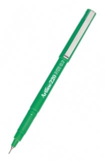 ARTLINE 220 FINELINER PEN 0.2MM GREEN