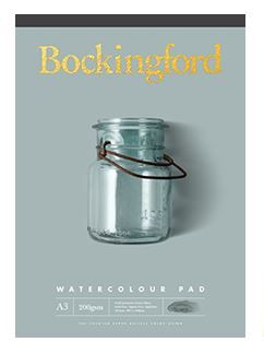 BOCKINGFORD WATERCOLOUR PAD 200GSM CP A4