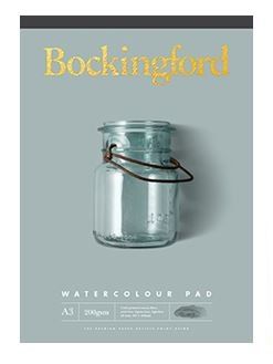 BOCKINGFORD WATERCOLOUR PAD 200GSM CP A2