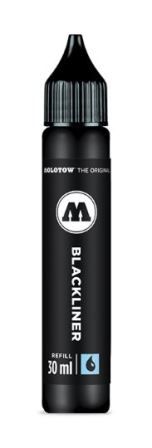 MOLOTOW BLACKLINER PIGMENT LINER BRUSH REFILL 30ML